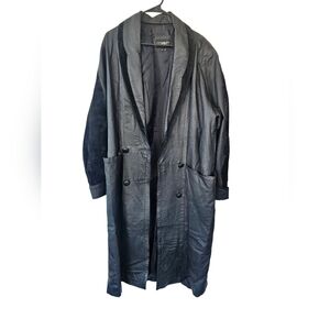 Comint Black Leather Jacket